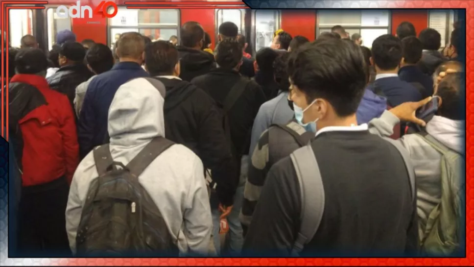 Metro CDMX retrasos 25 de octubre