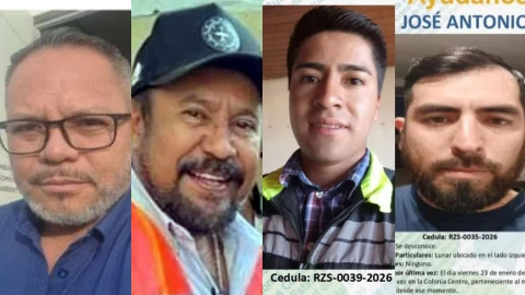 ingenieros mineros desaparecidos en COncordia, Sinaloa