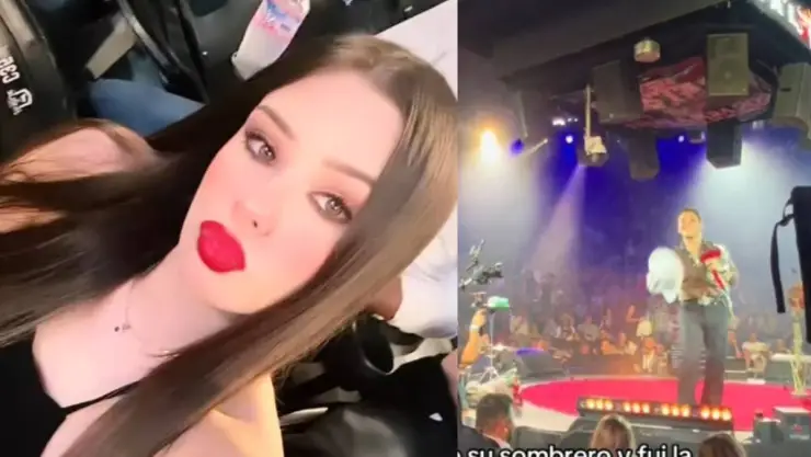 Christian nodal coquetea con fan