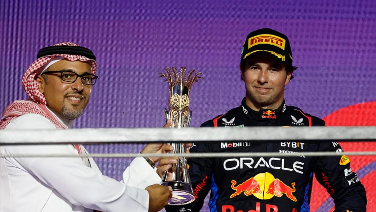 Checo Pérez en el GP Arabia Saudita