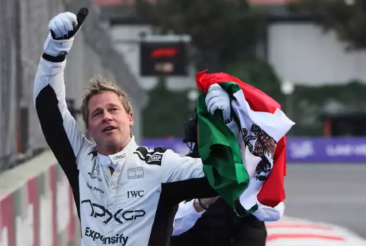 Brad Pitt en México