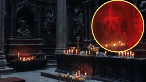 Templo del diablo en Catemaco, Veracruz