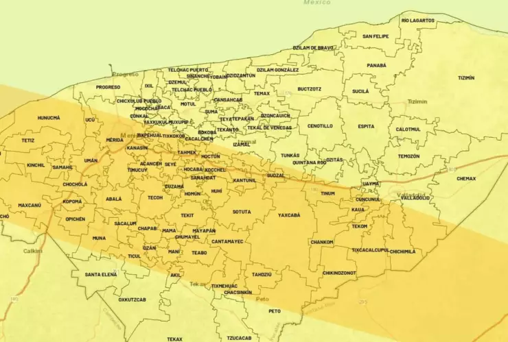 Esta es la ubicación del Huracán Beryl de CATEGORÍA 3, está más cerca de la Península