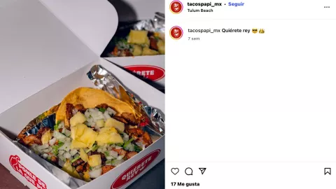 Roberto Palazuelos taquería