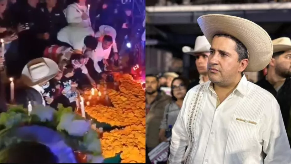 VIDEO | Momento exacto del atentado en que fue asesinado Carlos Manzo, alcalde de Uruapan en Michoacán