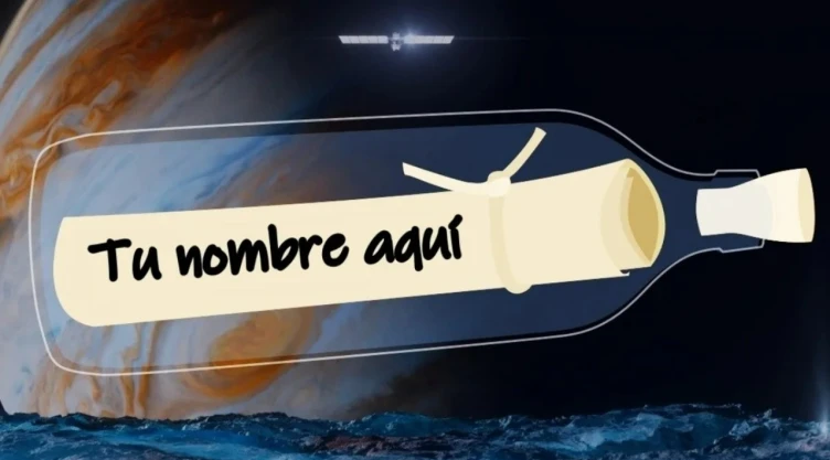¡Hasta las lunas de Júpiter! NASA te invita a enviar tu nombre en una botella