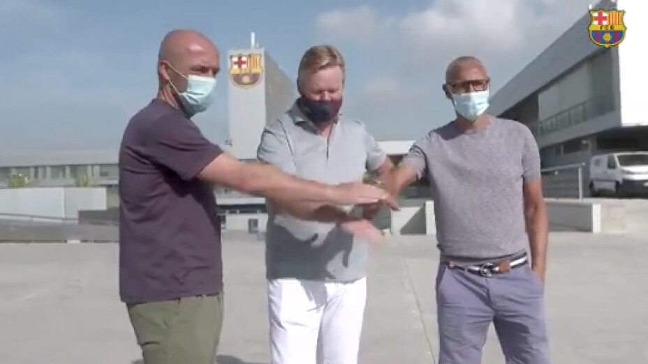 Schreuder y Larsson se incorporan al staff técnico de Koeman