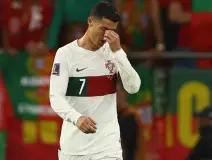 Cristiano Ronaldo lamenta la eliminación
