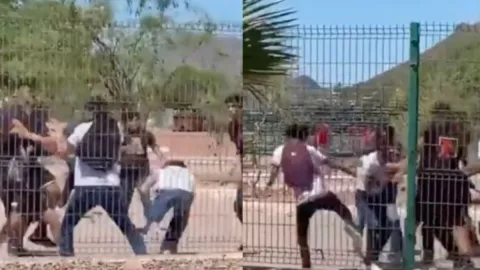 Video de estudiante de CBTIS brutalmente golpeado y acuchillado en Guaymas, Sonora