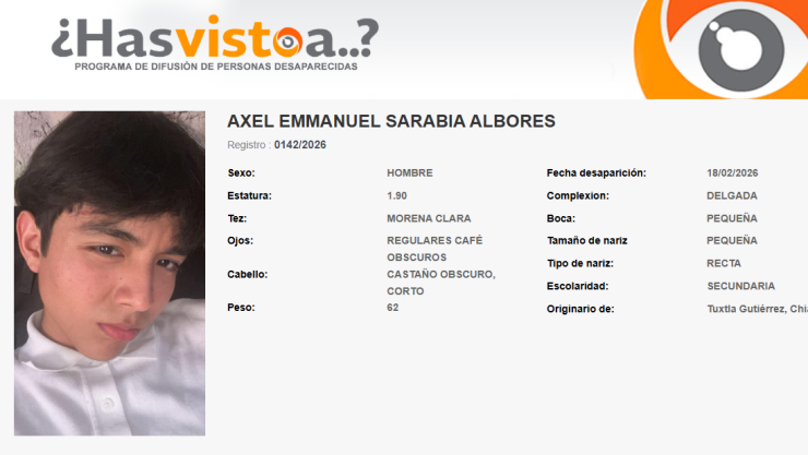 Axel Emmanuel Sarabia Albores