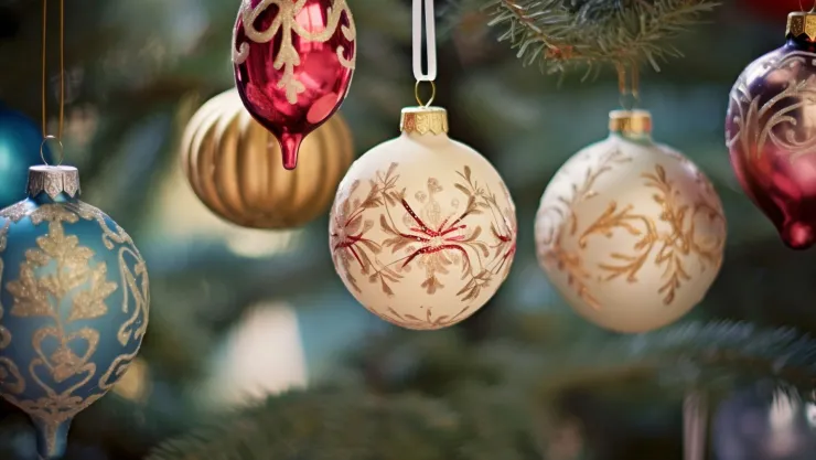 esferas de navidad