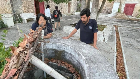 buscan entrada al cenote de izamal