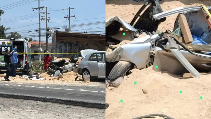 ¡Fotografías SENSIBLES! Así quedó el cuerpo del aparatoso accidente en la carretera a Colotlán a dejó a un fallecido