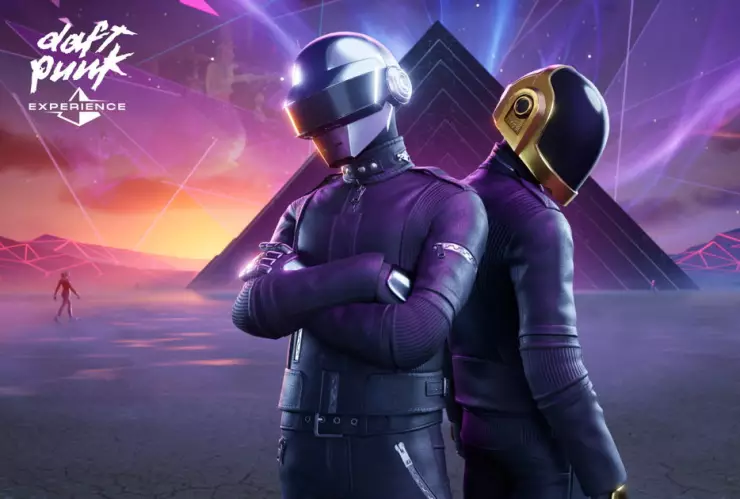 Tributo a  Daft Punk en Fortnite