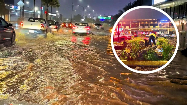 inundaciones en León Guanajuato