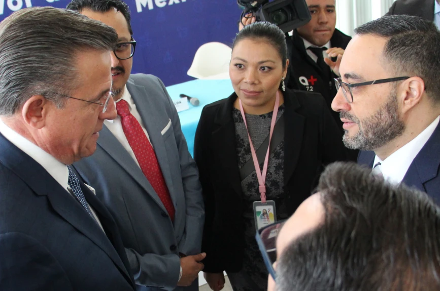 Jorge Garralda da la bienvenida a José Rodríguez, encargado de Alianzas Corporativas en UNICEF en México