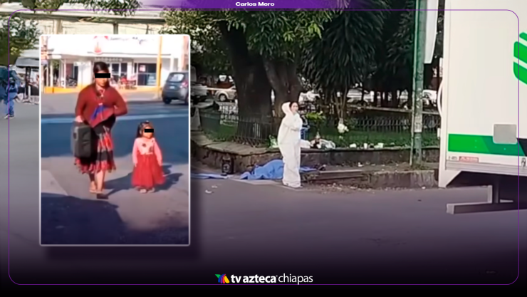 ¡Era de Chiapas! Niña de 4 años murió atropellada en un crucero donde pedía dinero con su familia