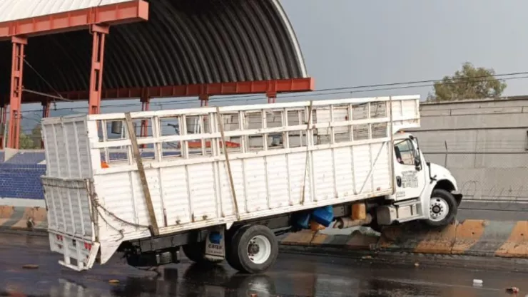 Choque en la calzada Ignacio Zaragoza