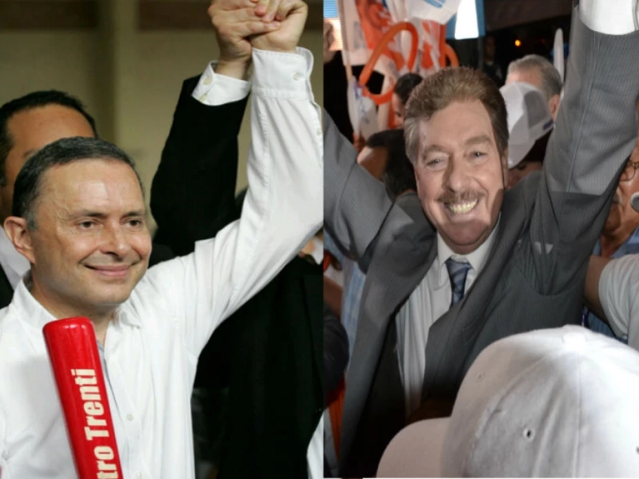 Los candidatos a gobernadores por Baja California, Fernando Castro Trenti y Kiko Vega, ya emitieron su voto