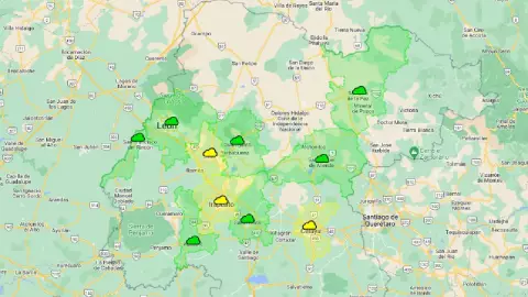 Calidad del aire en Guanajuato