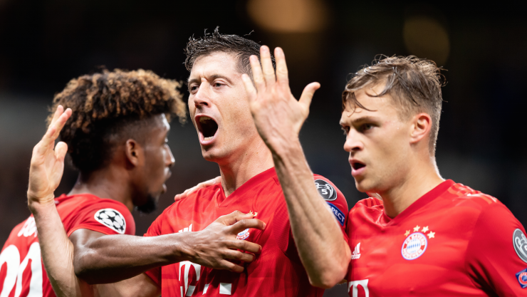 El Bayern aplastó al Tottenham en Champions League… ¡Siete!