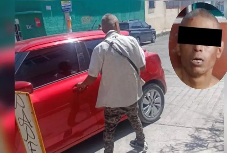 Un sujeto señalado como acosador de mujeres en Ecatepec fue detenido.