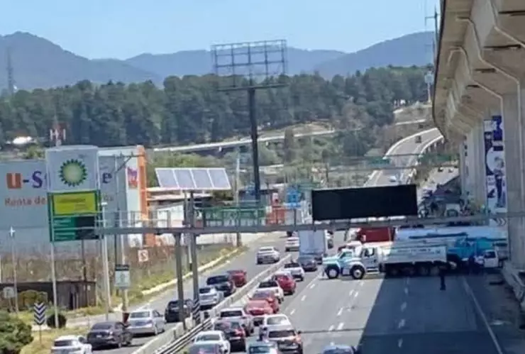 bloqueo México Toluca