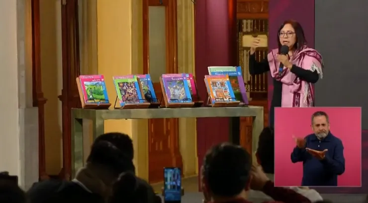conferencia vespertina sobre los libros de texto