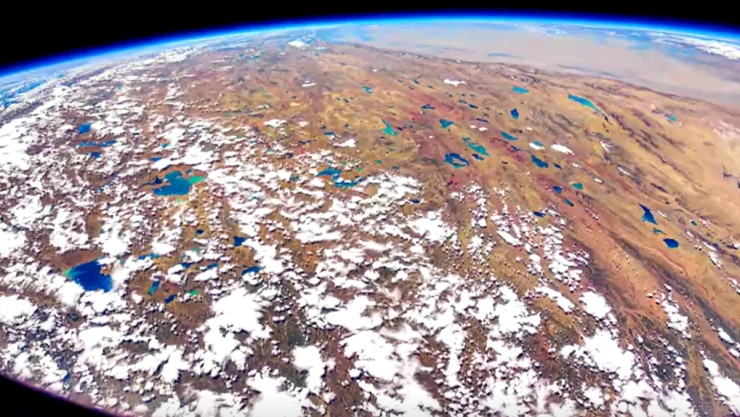 Así luce china desde el espacio