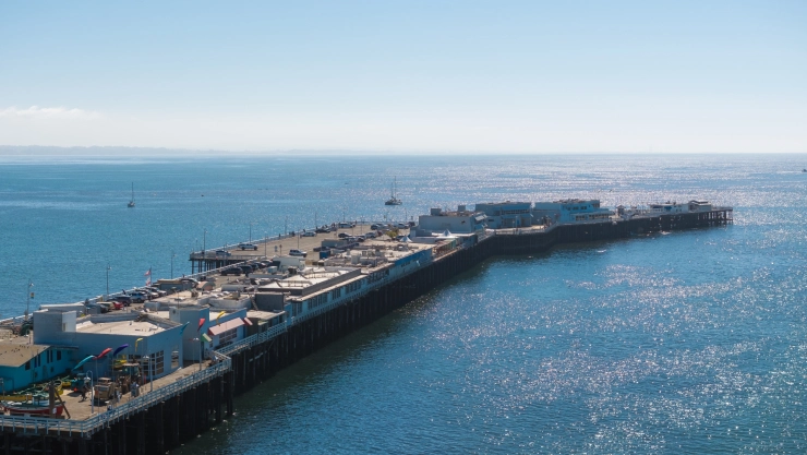 muelle de Santa Cruz, California