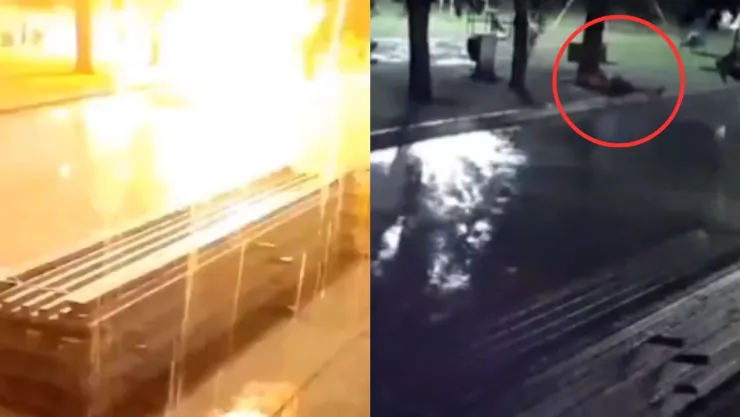 Un rayo le cae a un joven en Argetina y lo deja tirado