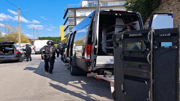 Despliegue antiterrorista en Francia