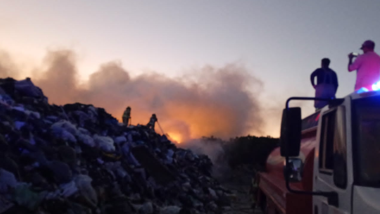 Nuevo incendio en Holbox, ahora en el basurero de la isla
