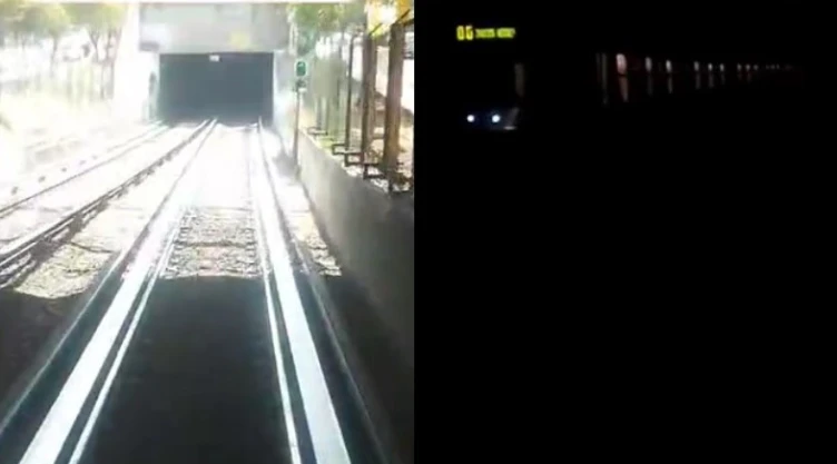 La Línea 3 bajo la oscuridad: Así es como ve un chofer del Metro CDMX