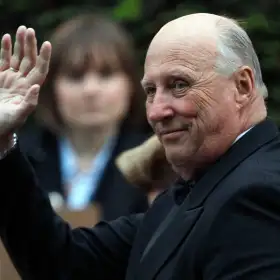 El rey Harald de Noruega en Londres en 2011.