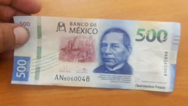 billete falso