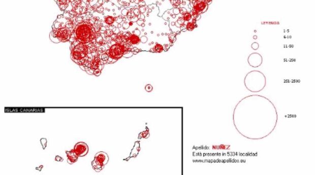 mapa apellidos