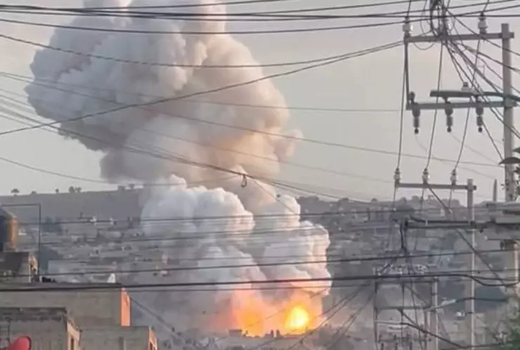 explosión Chimalhuacán