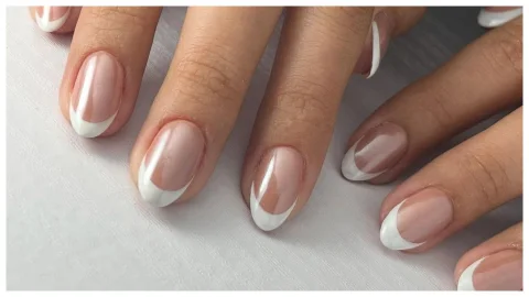 diseños de manicura frances