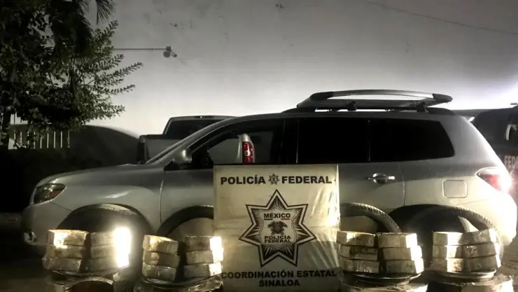 Incautan droga en llantas en Sinaloa PF