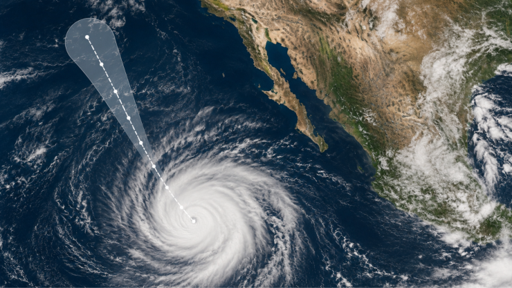 Se forma tormenta tropical “Elida” en el Pacífico: Se ubica a 910 km de Cabo San Lucas y este es su rumbo