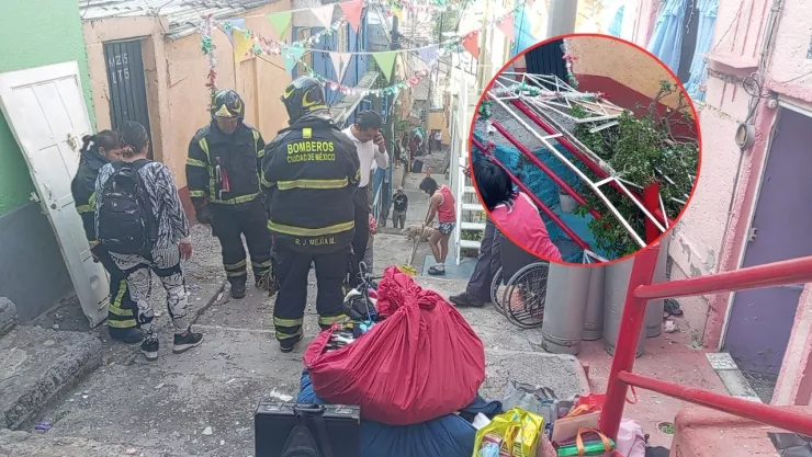 Explosión en CDMX Flamazo en casa de la Álvaro Obregón deja un quemado en el hospital