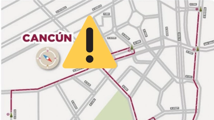 ¡Atención! Anuncian dispositivo vial en Cancún hoy 8 de diciembre a partir de esta hora.jpg