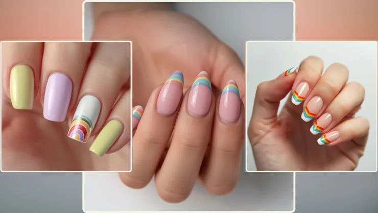 5 ideas de uñas arcoíris para esta primavera-verano 2026; transmiten energía, son hermosas y modernas
