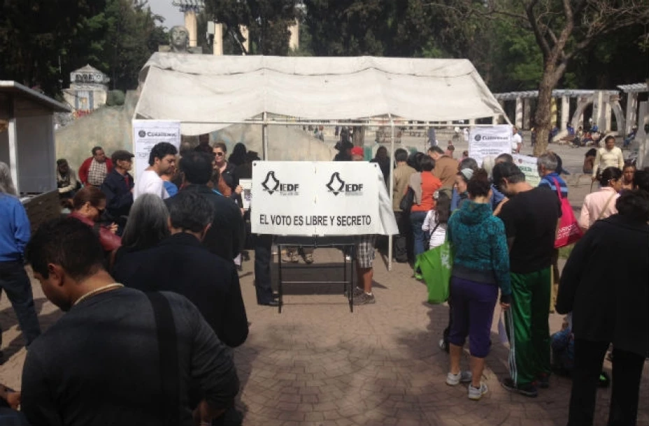 Consulta ciudadana en la colonia Condesa