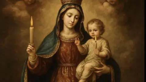 Santoral de hoy: La fiesta de la Virgen de la Candelaria y santos de este 2 de febrero