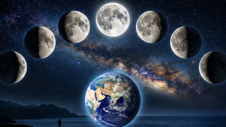 Esta es la fase de la Luna el día de HOY, miércoles 25 de marzo de 2026: ¿Cómo se verá el astro durante la noche?