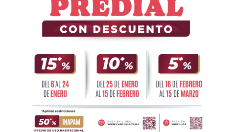 PAGO PREDIAL CANCÚN 2025
