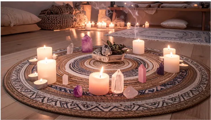 ritual vela blanca