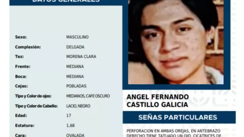 Ángel Fernando Castillo Galicia.